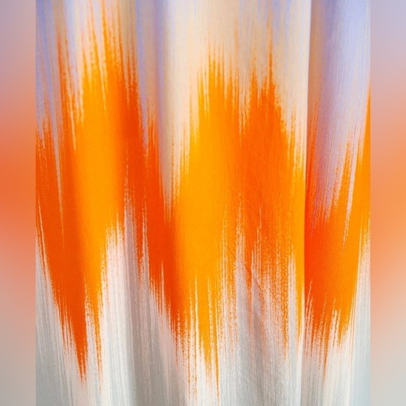 Essentiel Antwerp Dimple Multicolor Ombré Halter Maxi dress 🩵 so 38 - Picture 5 of 11